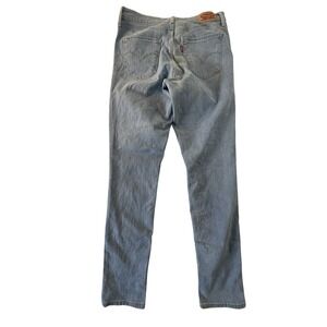 Levi Strauss 311 Shaping Skinny Jeans Womens 29 Light Wash Blue Denim